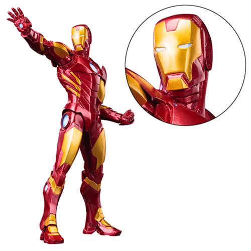 Avengers Now Iron Man Red Variant ArtFX+ Statue