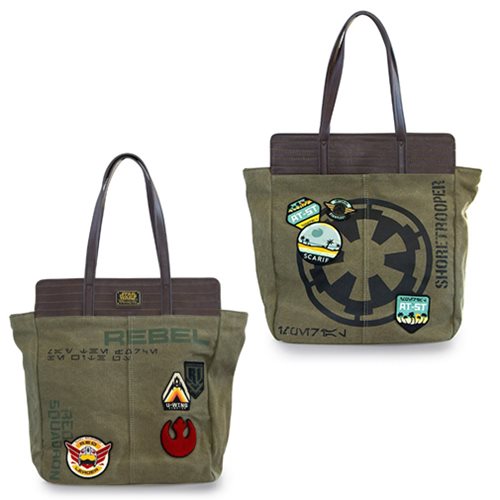 Star Wars 2 Sided Shoretrooper Rebel Tote Bag