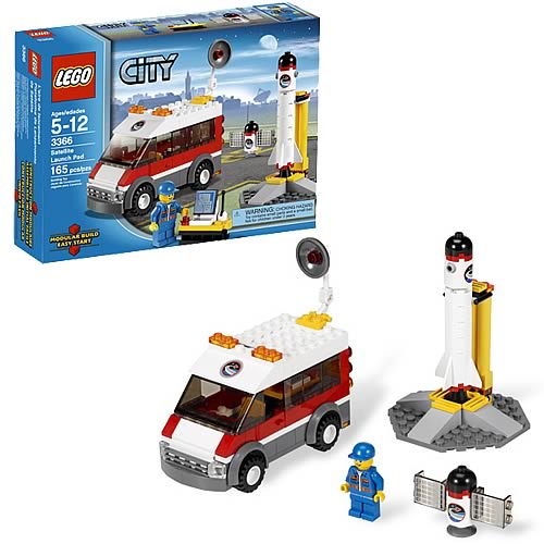 LEGO City 3366 Satellite Launch Pad