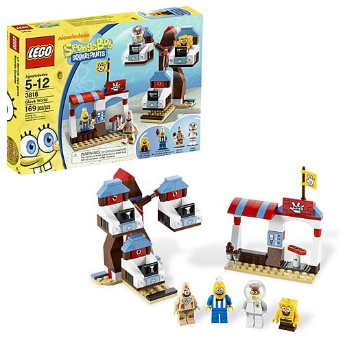 LEGO Spongebob Squarepants 3816 Glove World Case