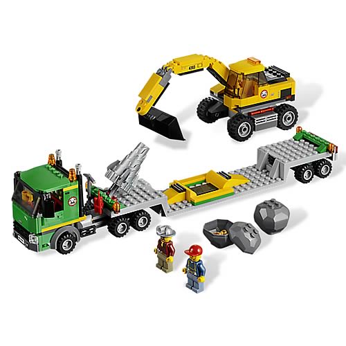 LEGO City Mining 4203 Excavator Transport