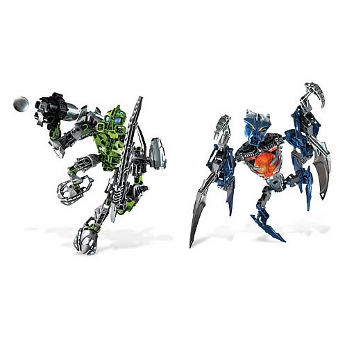 Bionicle Toa Lewa and Vamprah Set