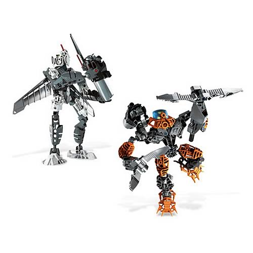 Bionicle Toa Kopaka and Toa Pohatu Set