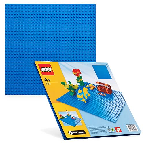 LEGO 620 Blue Building Plate