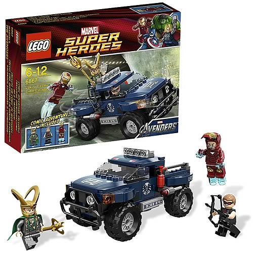LEGO Marvel 6867 Avengers Loki's Cosmic Cube Escape