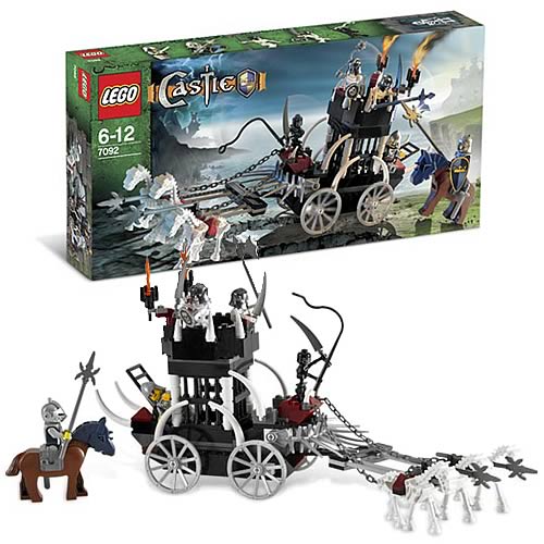 LEGO 7092 Castle Skeleton Prison Carriage