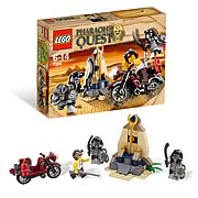 LEGO Pharaohs Quest 7306 Golden Staff Guardians