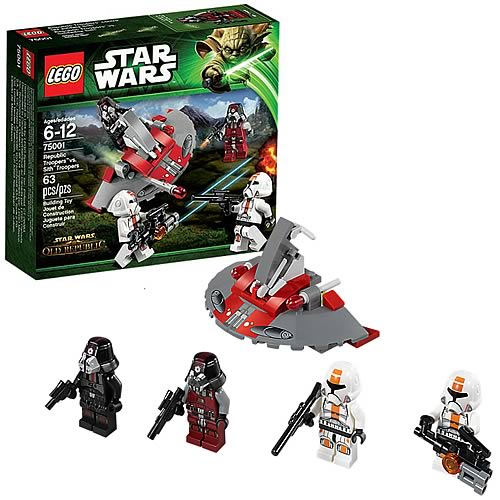 LEGO Star Wars 75001 Republic Troopers vs Sith Troopers