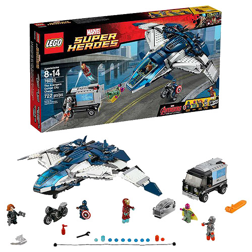LEGO Marvel Avengers 76032 Avengers Quinjet City Chase  LEGO 