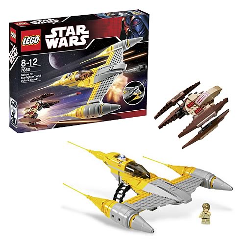 LEGO 7660 Star Wars Naboo N-1 Starfighter with Vulture Droid