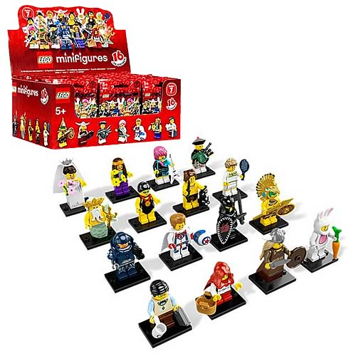 LEGO 8831 Minifigures Series 7 Random Blind Packed Figure