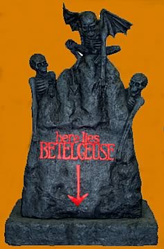 Beetlejuice Tombstone Replica