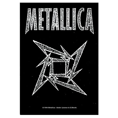 Metallica Ninja Star Fabric Poster Wall Hanging