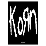 Korn Black and White Fabric Poster Wall Hanging