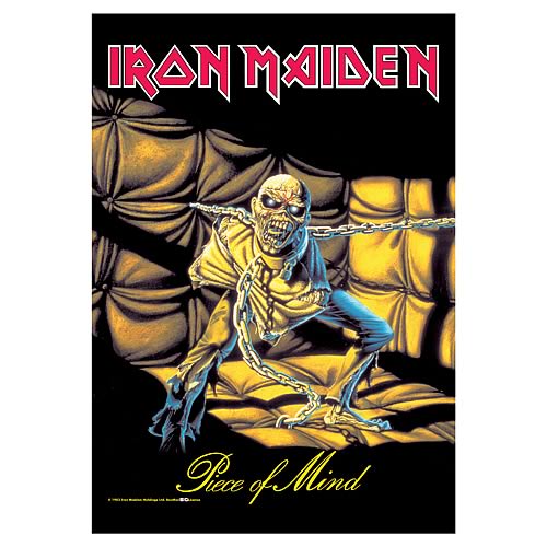 Iron Maiden Piece of Mind Fabric Poster Wall Hanging