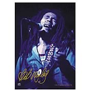 Bob Marley Blue Fabric Poster Wall Hanging