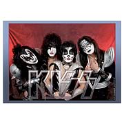 KISS Group Photo Fabric Poster Wall Hanging