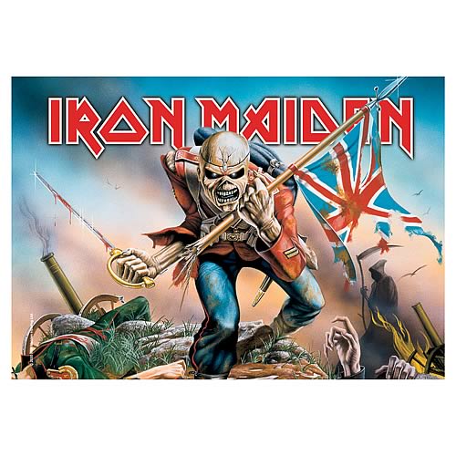 Iron Maiden Trooper Fabric Poster Wall Hanging