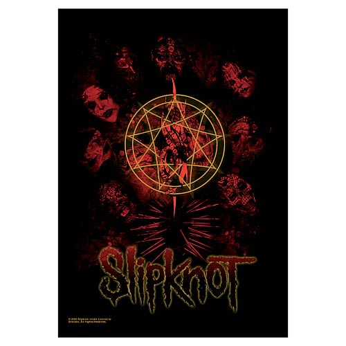 Slipknot Skull 2 Fabric Poster Wall Hanging