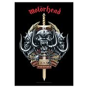 Motorhead 3 Skulls Sword Fabric Poster Wall Hanging