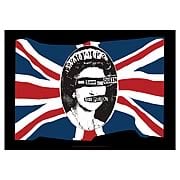 Sex Pistols God Save The Queen Fabric Poster Wall Hanging
