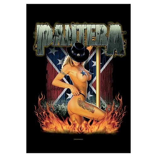 Pantera Girl South Fabric Poster Wall Hanging