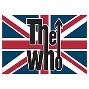The Who British Flag Fabric Poster Wall Hanging