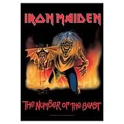 Iron Maiden Number of the Beast Cover Fabric Poster