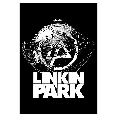 Linkin Park Atomic Age Fabric Poster Wall Hanging