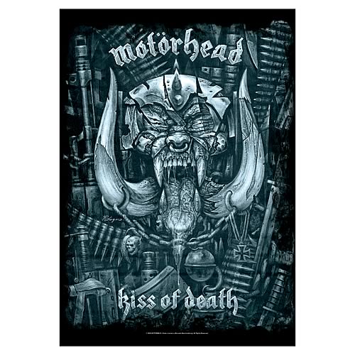 Motorhead Kiss of Death Fabric Poster Wall Hanging