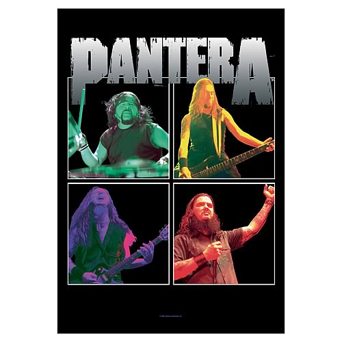 Pantera Band Frames Fabric Poster Wall Hanging