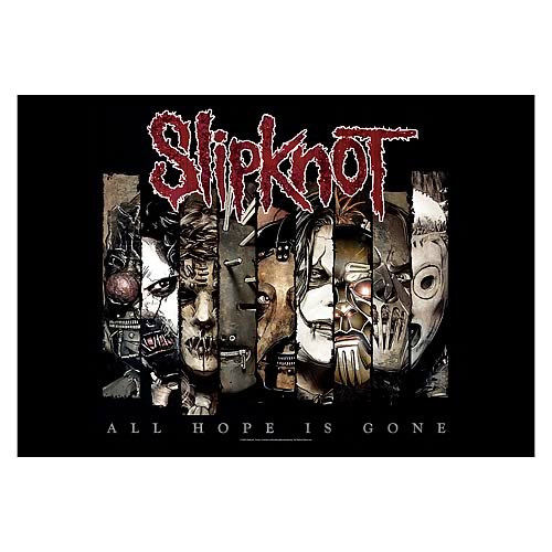 Slipknot All Hope is Gone Fabric Poster Wall Hanging