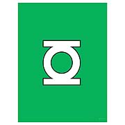 Green Lantern Logo Fabric Poster Wall Hanging