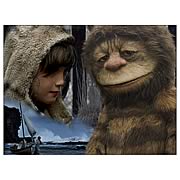 Where The Wild Things Are Collage Fabric Poster Wall Hanging