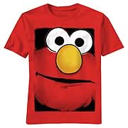 Sesame Street Elmo Big Box Face T-Shirt