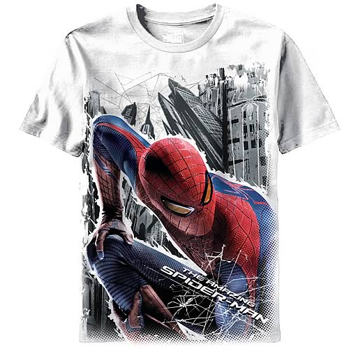 Amazing Spider-Man Stalin Spidey White T-Shirt