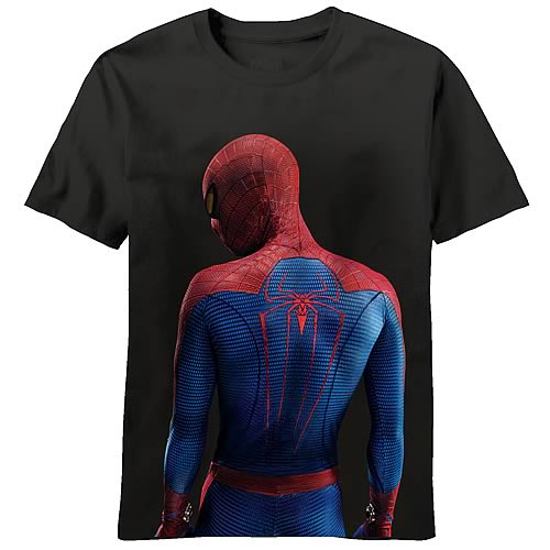 Amazing Spider-Man Side Glance Black T-Shirt