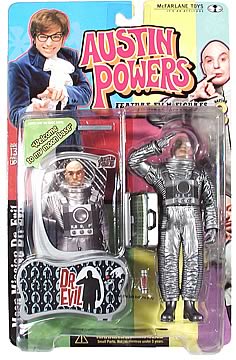 Austin Powers Series 2 Moon Mission Dr. Evil, Austin Powers, Action Figures, Mezco Toyz