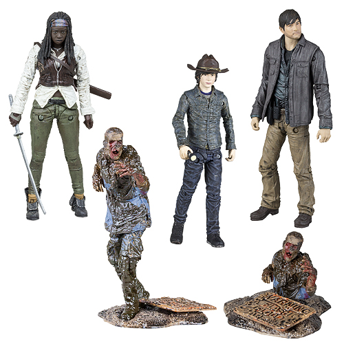 Mini Figurines The Walking Dead Série 3  La Geekerie