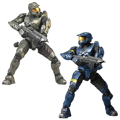Halo 3 Mark VI 12-Inch Action Figures Set