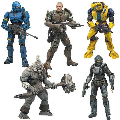 Halo Series 7 Action Figure Case, Halo, Action Figures, McFarlane Toys