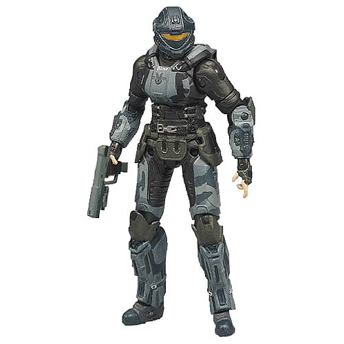 Halo Series 7 Oni Operative Dare with Helmet Action Figure, Halo, Action Figures, McFarlane Toys