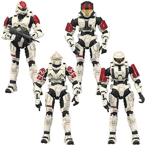 Halo Deluxe Box Set White Armor Pack, Halo, Action Figures, McFarlane Toys