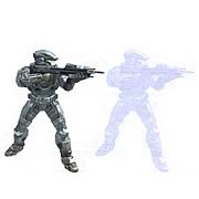 Halo Reach Series 4 Noble Six and Noble Six Hologram Figures