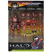 Halo Reach Series 4 Grenadier Figure & Team Red Armor Packs