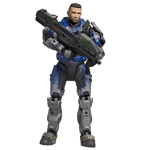 Halo Reach Series 5 Carter Unhelmeted Action Figure