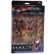 Halo Reach Series 5 Spartan CQB Custom and Rust Armor Set