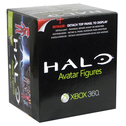 Halo Avatars Series 2 Mini-Figure Display Box