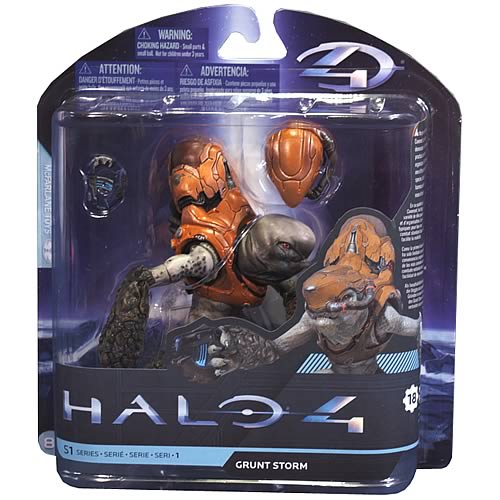 Halo 4 Series 1 Storm Grunt Action Figure, Not Mint