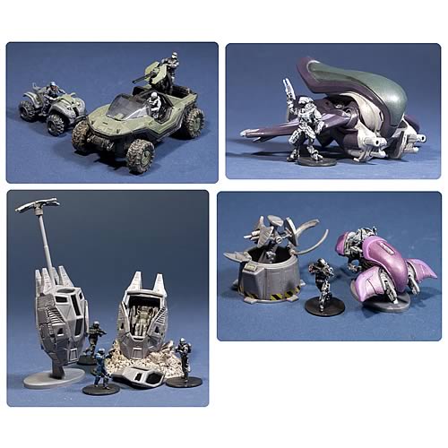 Halo Micro Ops Series 1 Small Carded Mini-Figures Set